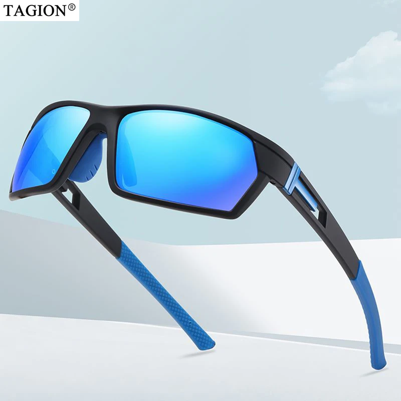 TAGION New Brand Designer sports Polarized Sunglasses male Outdoor Driving Cycling Fishing Sun Glasses Women Man UV400 Shades