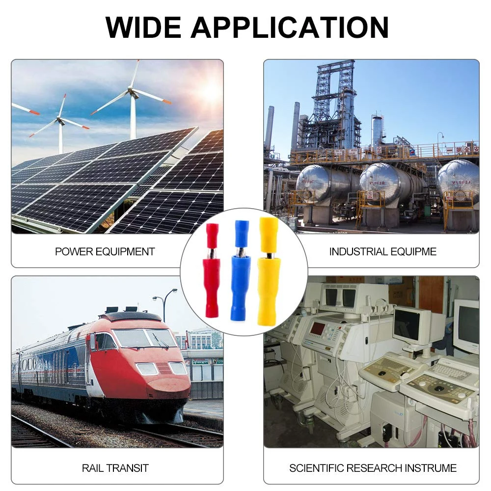 20 مجموعة رصاصة تجعيد موصلات الأسلاك الطرفية ذكر أنثى اتصال مختوم لصق سريع سيارة السيارات والكابلات الكهربائية #6