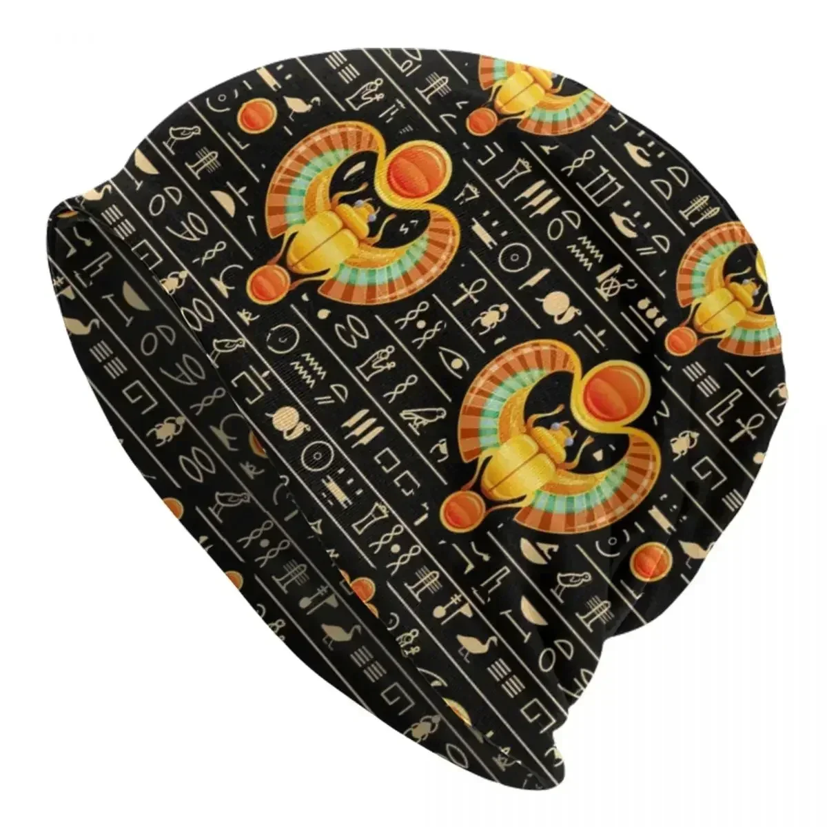 Ancient Egypt Egyptian Unisex Adult Beanies Caps Knitting Bonnet Hat Warm Fashion Autumn Winter Outdoor Skullies Hats