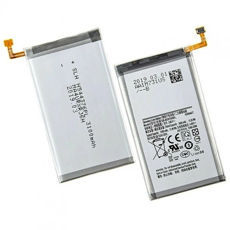 EB-BG970ABU internal battery for SAMSUNG GALAXY S10E 3000 mAh replacement capacity # Samsung Galaxy S10e (SM-G9700, SM-G970F, SM-G970F/DS, SM-G970U, SM-G970W)