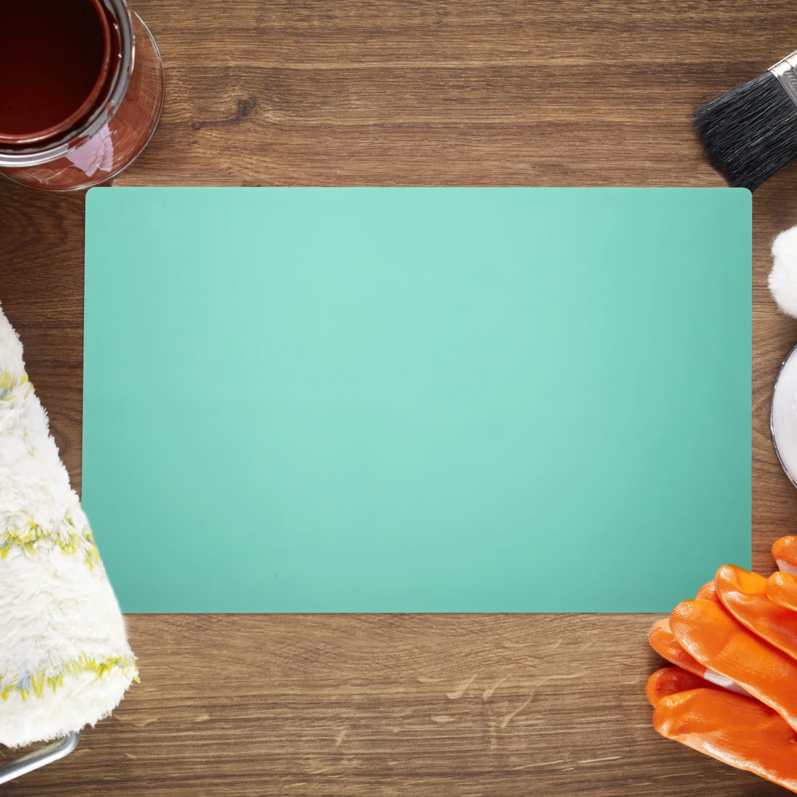 

Large Silicone Mat Heat Resistant Countertop Protector Craft Baking Painting Diy Work Mat For Kids Resin Epoxy