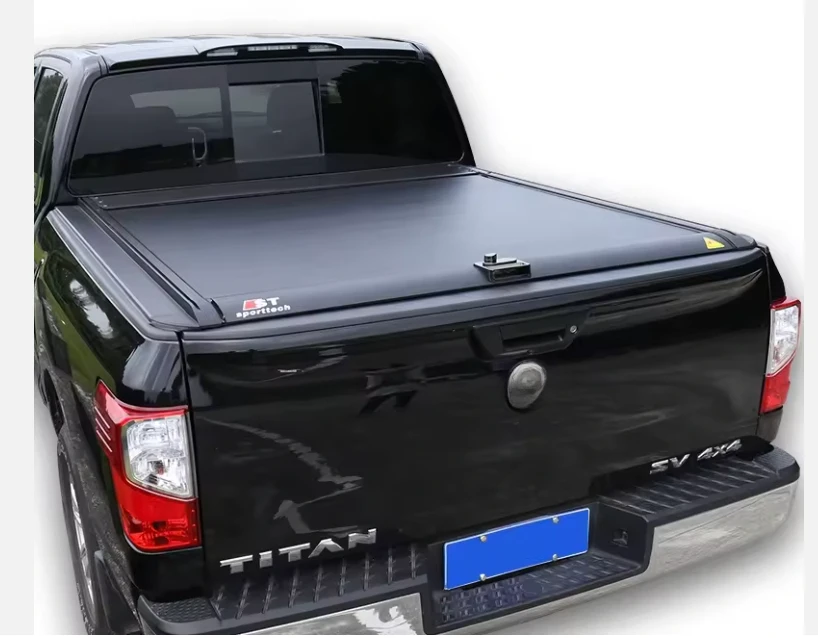 

Exclusive Sales Factory Direct Sales Retractable Tonneau Cover Hard Bed Cover With Password Lock For Nissan TITAN