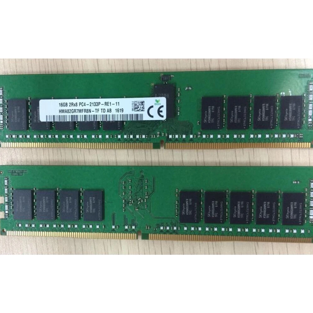 

For SK Hynix RAM 16G 16GB 2RX8 PC4-2133P DDR4 2133 ECC REG Server Memory High Quality Fast Ship