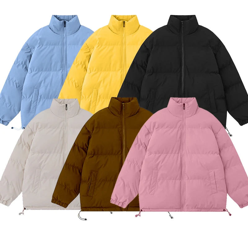 LAPPSTER Y2k Korean Fashions Thick Puffer Jackets Black Winter Puffer Jacket Harajuku Parkas Streetwear Quilted Jackets Coats