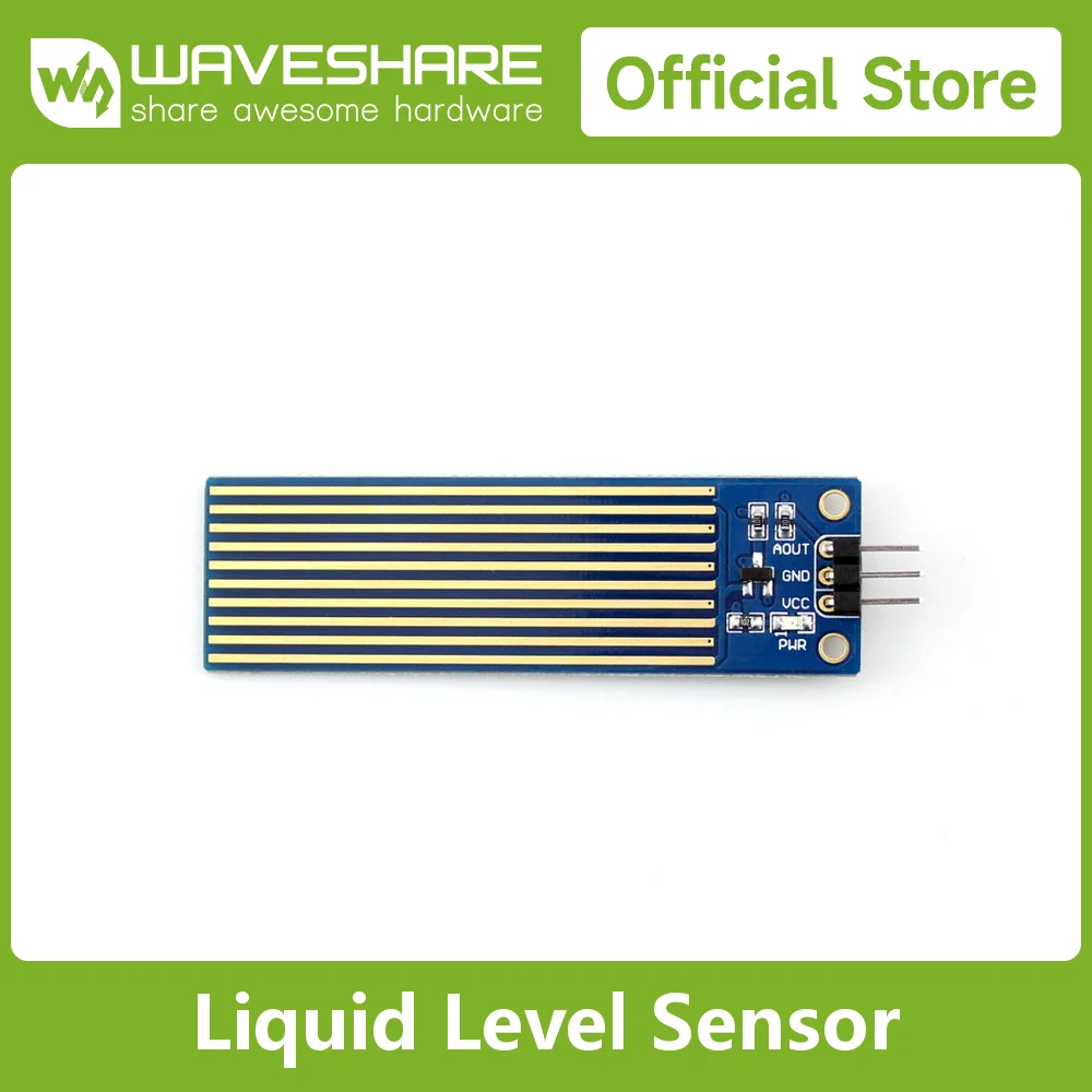 

Liquid Level Sensor Module compatible Arduino STM32 Water Droplet Depth Detection