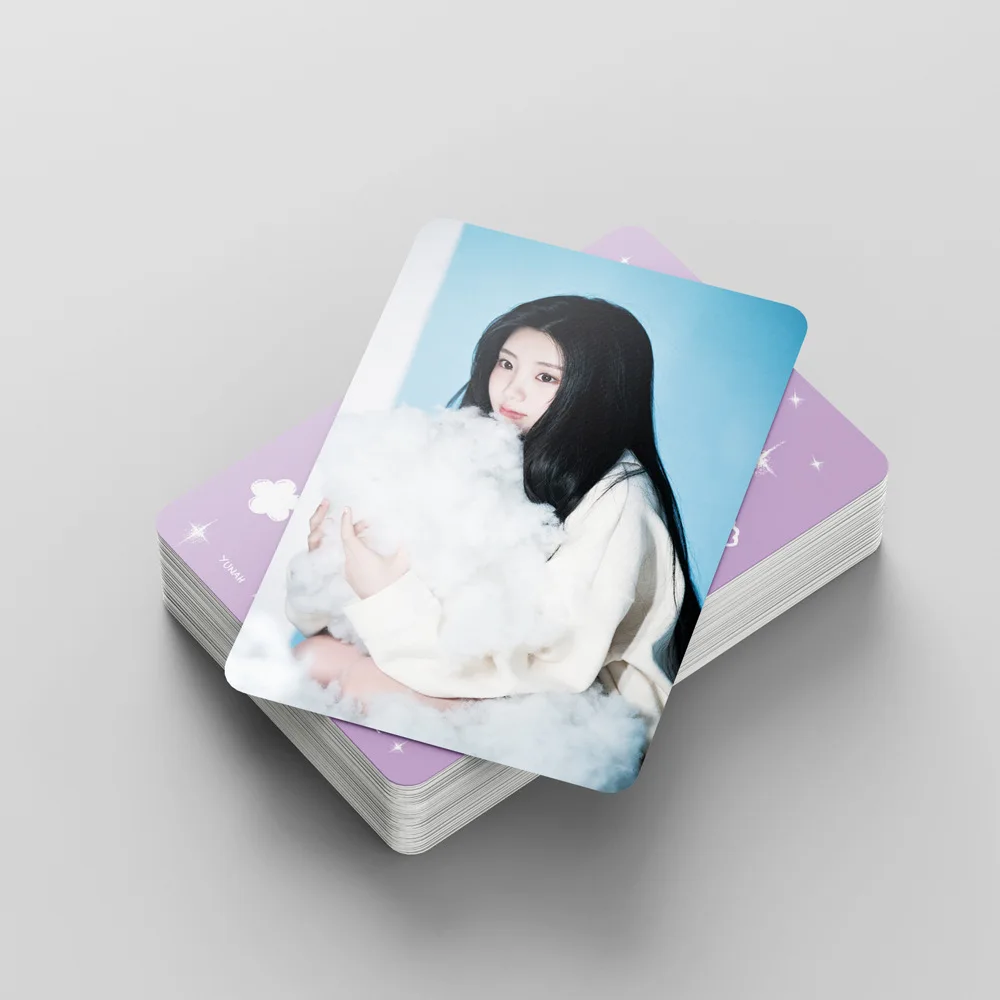 Альбом Kpop ILLIT SUPER REAL ME Photocards, 55 шт./комплект, Moka Iroha, высокое качество, HD, корейский стиль, коллекция поклонников LOMO Card с покрытием