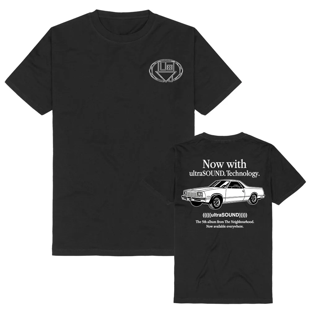 Horsepower Tee The Neighborhood Band NBHD T-shirt Summer Loose Female Casual Tshirts Unisex Streetwear Graphic Merch Cotton Tops
