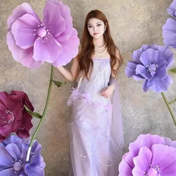 High-quality Foam Flower Large Artificial Flowers Wedding Decoration Poppy Flowers Window Display Garden Decoration Home Decor