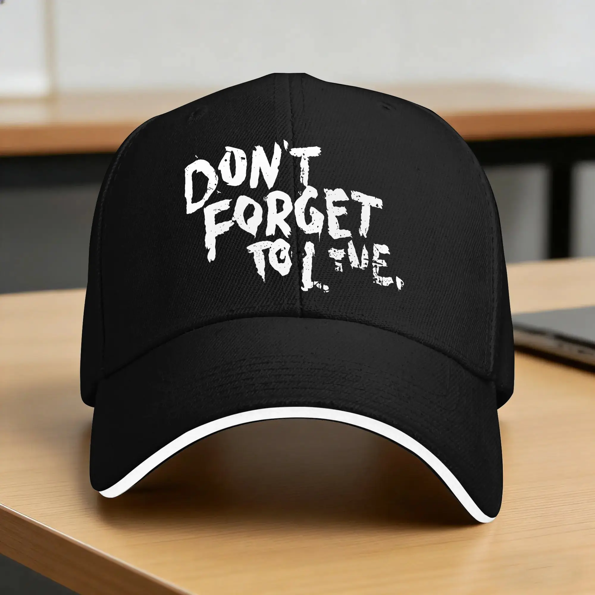 Summer Yungblud Don't Forget To Live Baseball Cap  Tennis Skate Stylish  Sun Trucker Hat Couple Women Dropshipping Snapback Cap