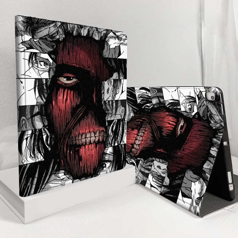 

Comic Attack on Titan Art For iPad Pro Air Mini 1 2 3 4 5 6 7 8th 9th 10th 11th 10.2 9.7 10.5 10.9 11 12.9 13 Inch Tablet Case