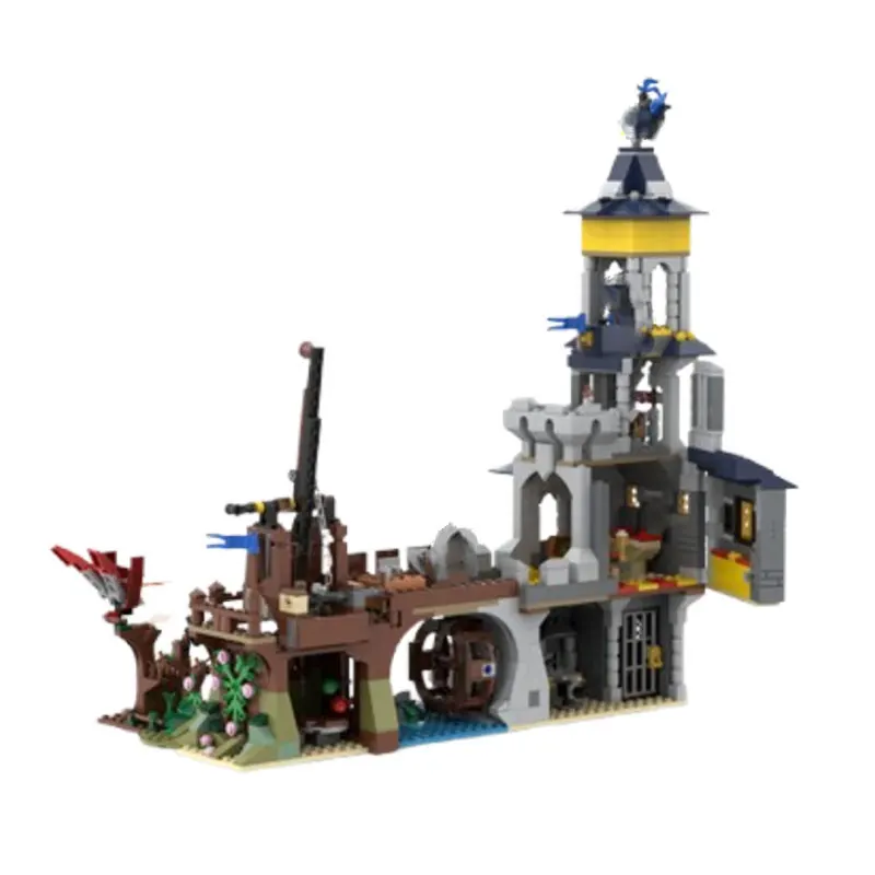 

Spot MOC-118947 1171 шт. Замок DIY сборка мелких частиц строительные блоки развивающая игрушка модель подарочный набор украшений