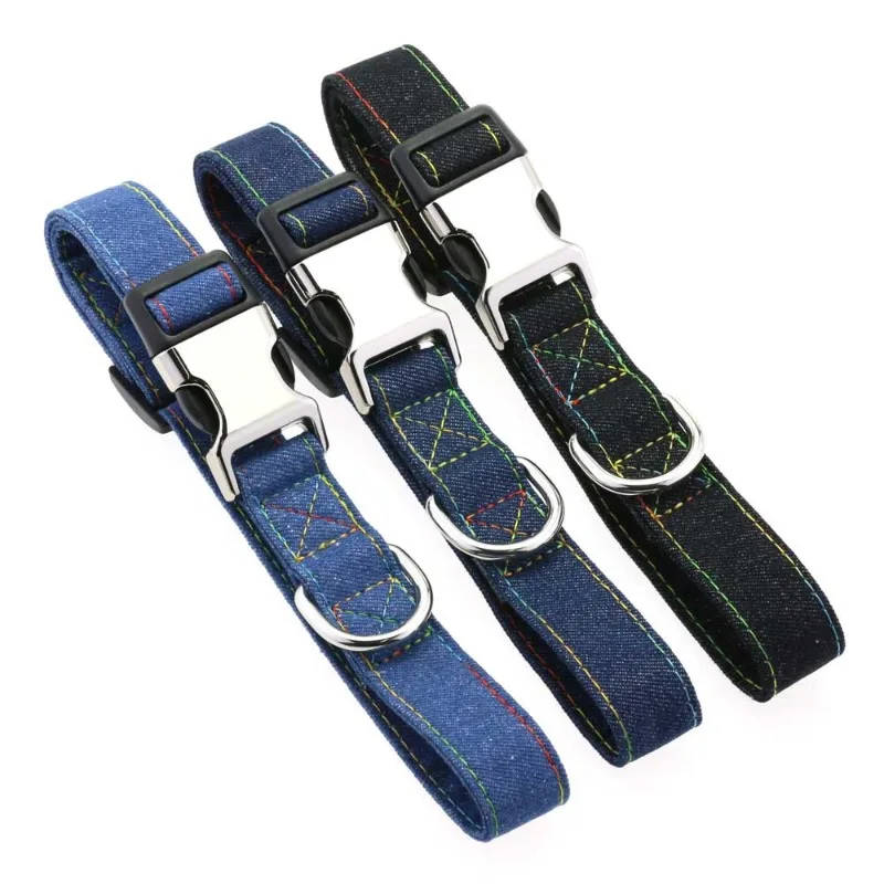 Collier pour animaux de compagnie avec boucle réglable en alliage, ensemble pour chien, accessoires pour animaux de compagnie, colliers_voghion.com