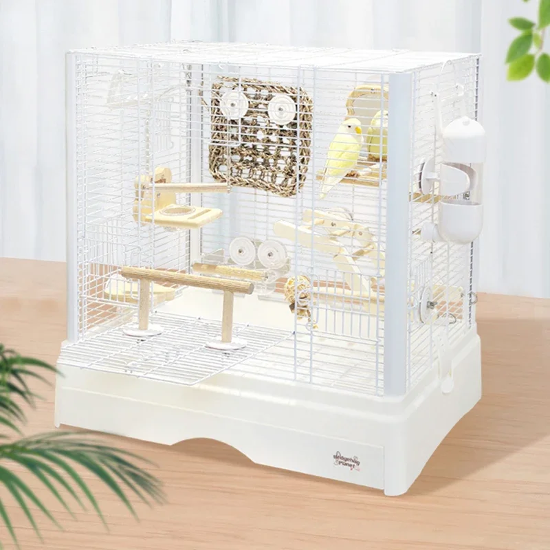 Aluminum Outdoor Aviary House Birds Bird Breeding Cage Nests Canaries Bathtub Hut Parrot Bag Transport Acrylic Hamster Rabbits