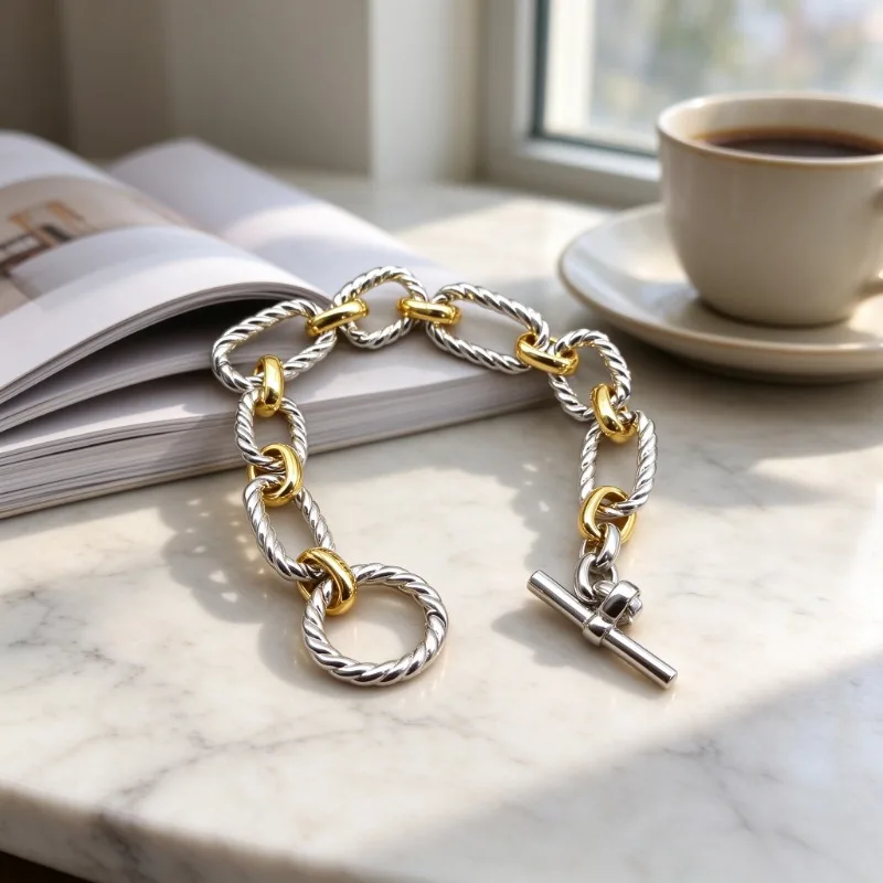 Polished Stainless Steel Curved Wire Bangle Bracelet Classic Twisted Cable Wrist Jewelry Unisex Fashion Hand Accessory For Wedding Party Anniversary Holiday Gift