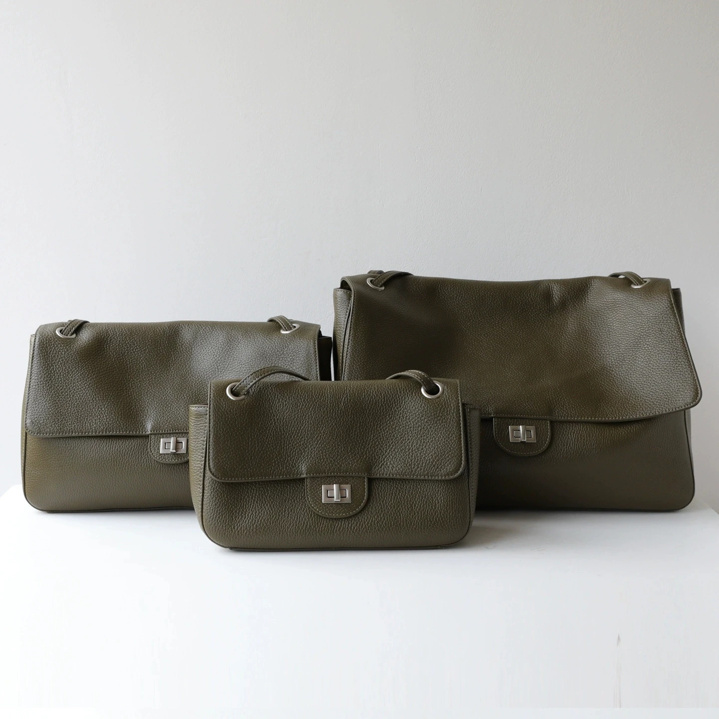 2026 Newest Genuine Leather Casual Totes High Quality Women Shoulder Crossbody Bags Ladies Large Commute Handbags Black Khaki