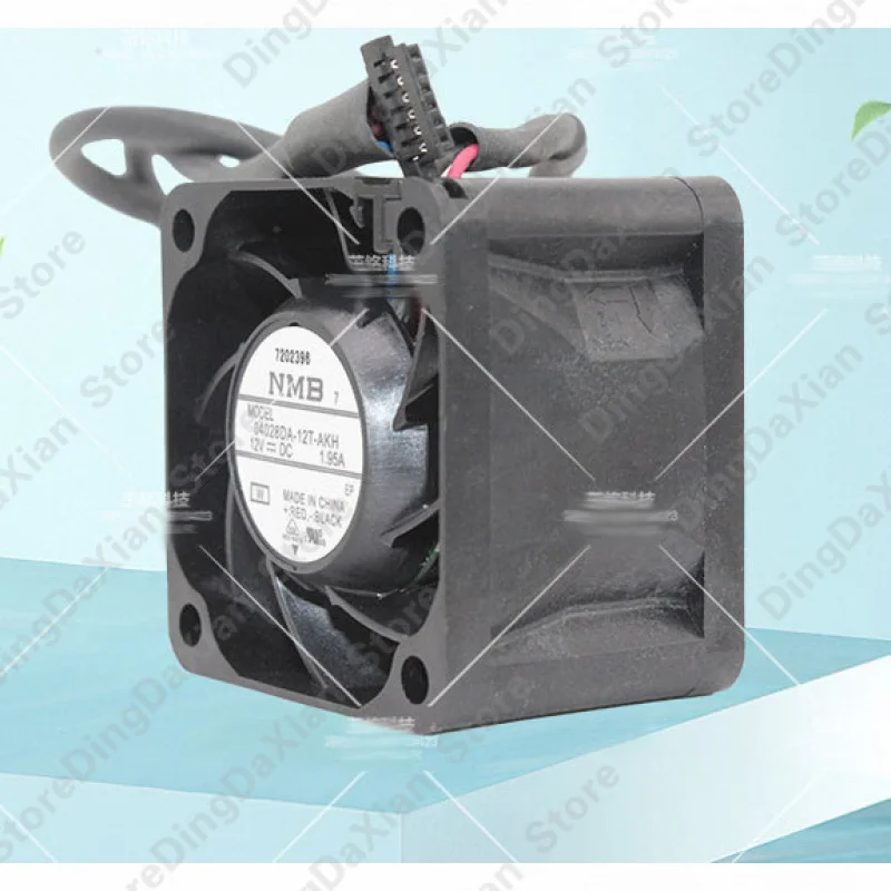 D 1PCS For NMB 04028DA-12T-AKH 12V 4028 4CM 1.95A violent high wind cooling fan