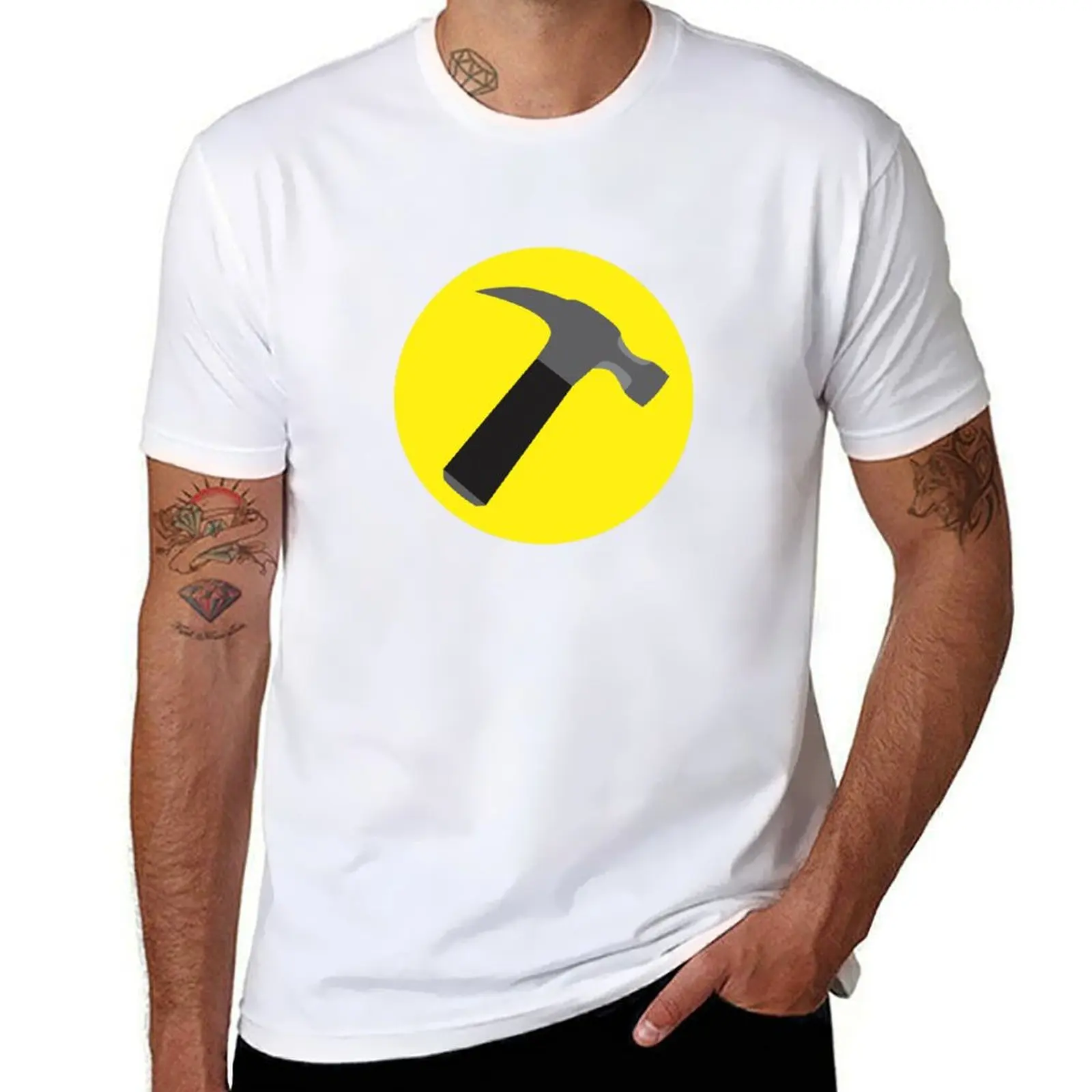 

Captain Hammer T-Shirt t shirts for man graphic funny t shirt man luxury T-Shirt