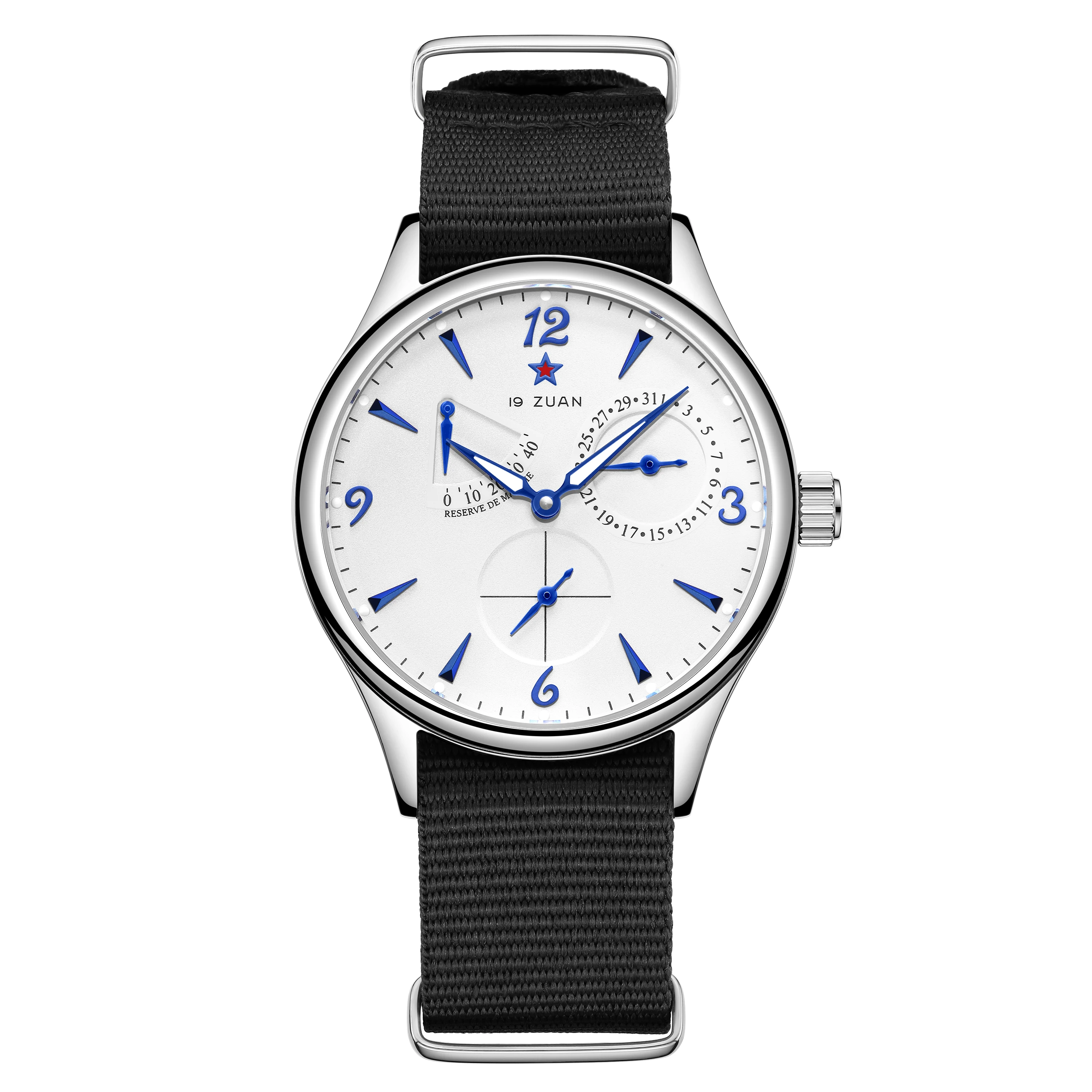 New 1963 men Watches 5Bar Waterproof  Automatic Watch Pilot Mechanical Wristwatch ST 17 Watches for Man  reloj hombre