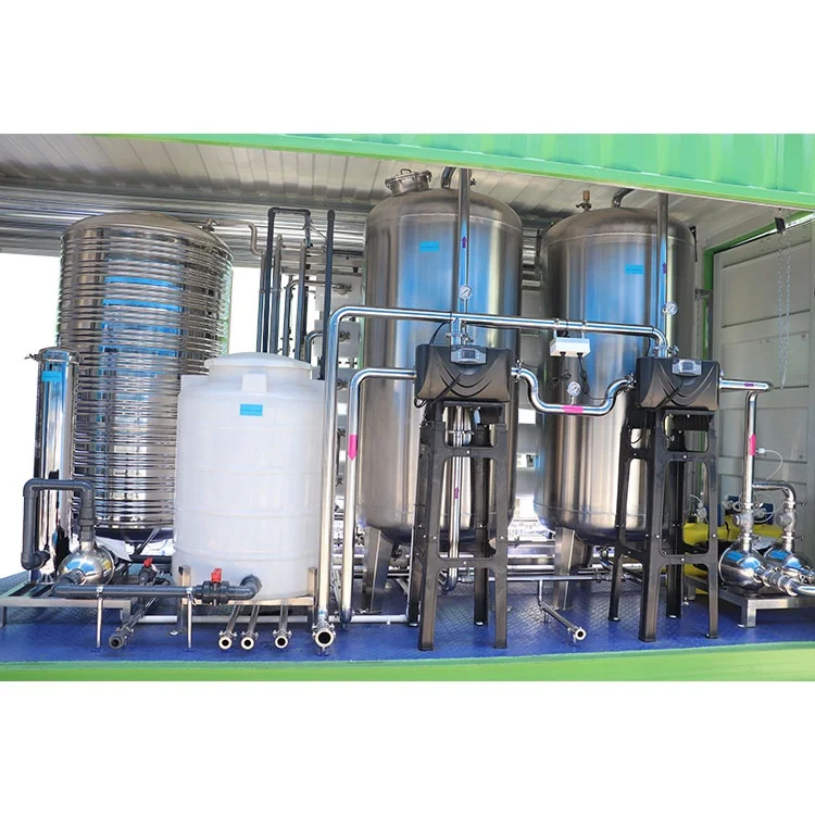 Containerized Available Sea Water Desalination Water Treatment Machine