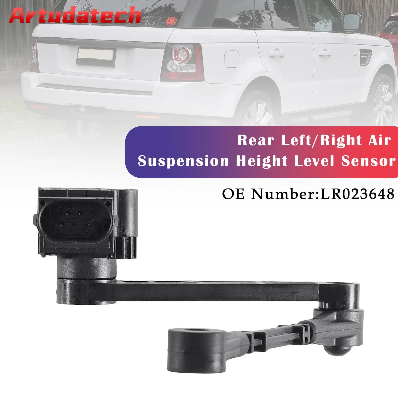 

Artudatech Rear Air Suspension Height Level Sensor LR023648 For LandRover Range Rover Sport 2005-2010 2011 2012 2013
