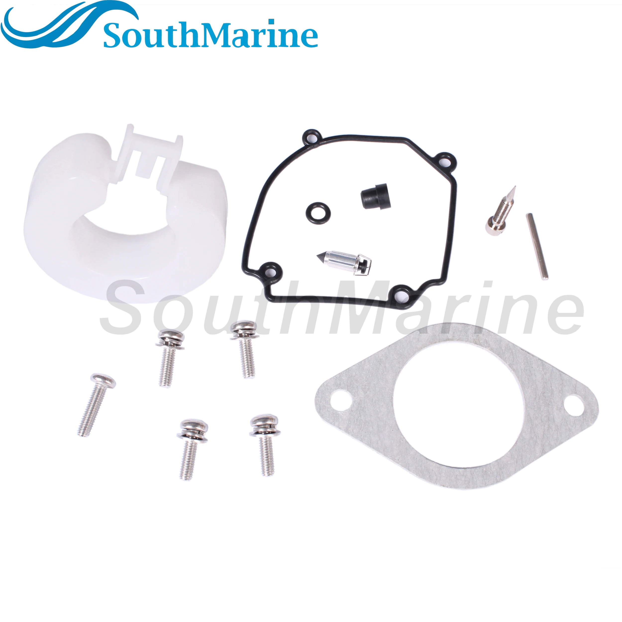 Kits de reparação do carburador para Mercury, motor do barco, 853780A1, 84475M, 18-7291, 25HP, 30HP, 346-87122-0, 346871220M, Nissan Tohatsu