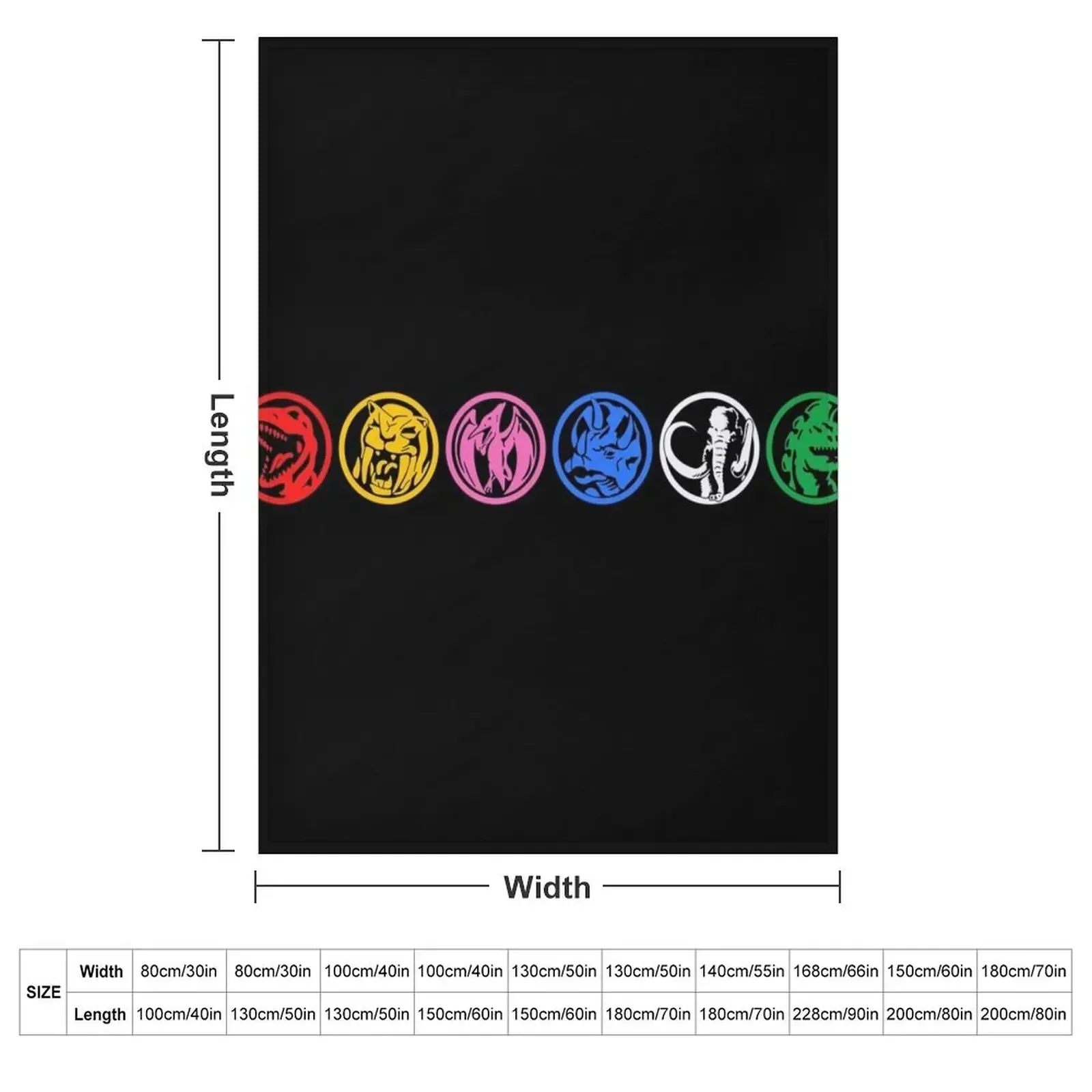 6 Power Coins Throw Blanket Soft Big funny gift Flannels Polar christmas decoration Moving Blankets