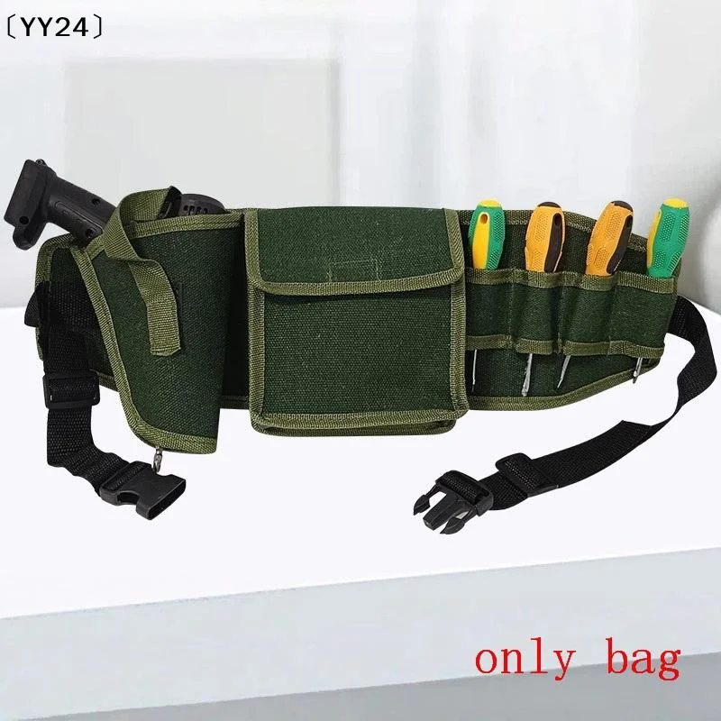 1Pcs Large-Capacity Wear-Resistant Bag Portable Tool Waist Pouch With Adjustable Belt For Electricians & Carpenters〔YY24〕