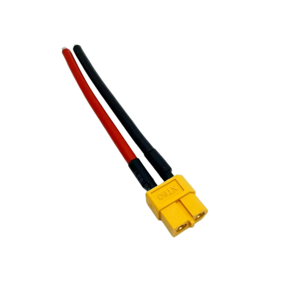 12AWG XT60 Stecker-Buchse-Verbindungskabel mit Silikon-Verlängerungskabel Batterieanschluss 10CM für RC-Akku ESC – Detail 5