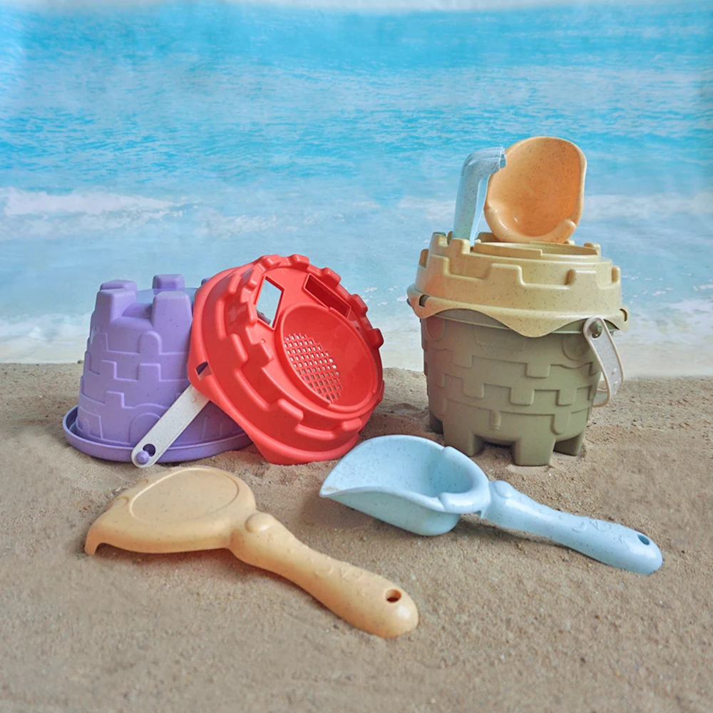 Ensemble de jouets de plage pour enfants, paquet cadeau, sable pour bébé, bac à sable, pelle à sable, seau, outil de creusement de sable, sablier d'été en plein air