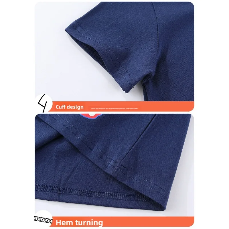 توهج الظلام ديناصور تي شيرت مضيئة قصيرة الأكمام أعلى تنفس القطن المحملة تضيء الملابس الصيف لباس غير رسمي طباعة الرسم #5