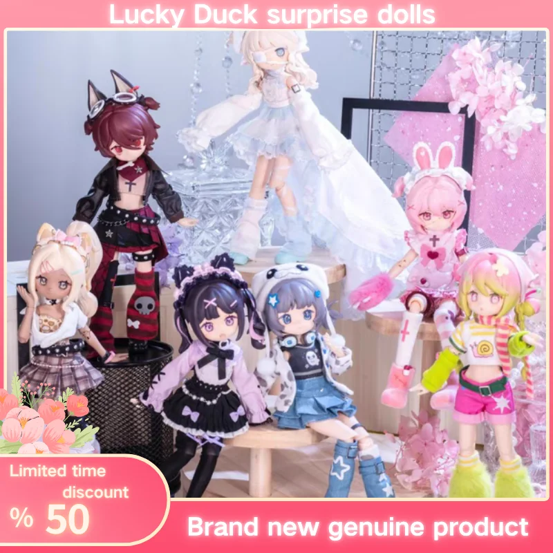 

New In Stock Free Advocate Electronic Cute Pet 12 Point Bjd Blind Box Doll Trendy Play Ornament Handmade Doll Girl Surprise Gift