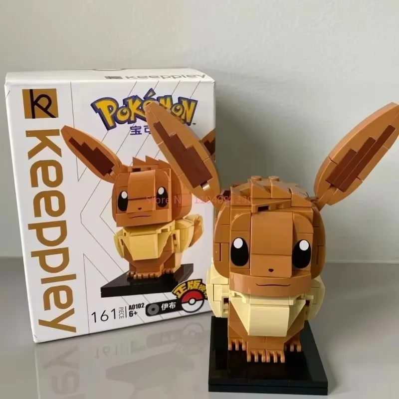 Genuino Keeppley Pokemon Building Blocks Charizard Modello Mewtwo Personaggio Giocattoli per bambini Animazione classica Ornamenti artigianali Regalo