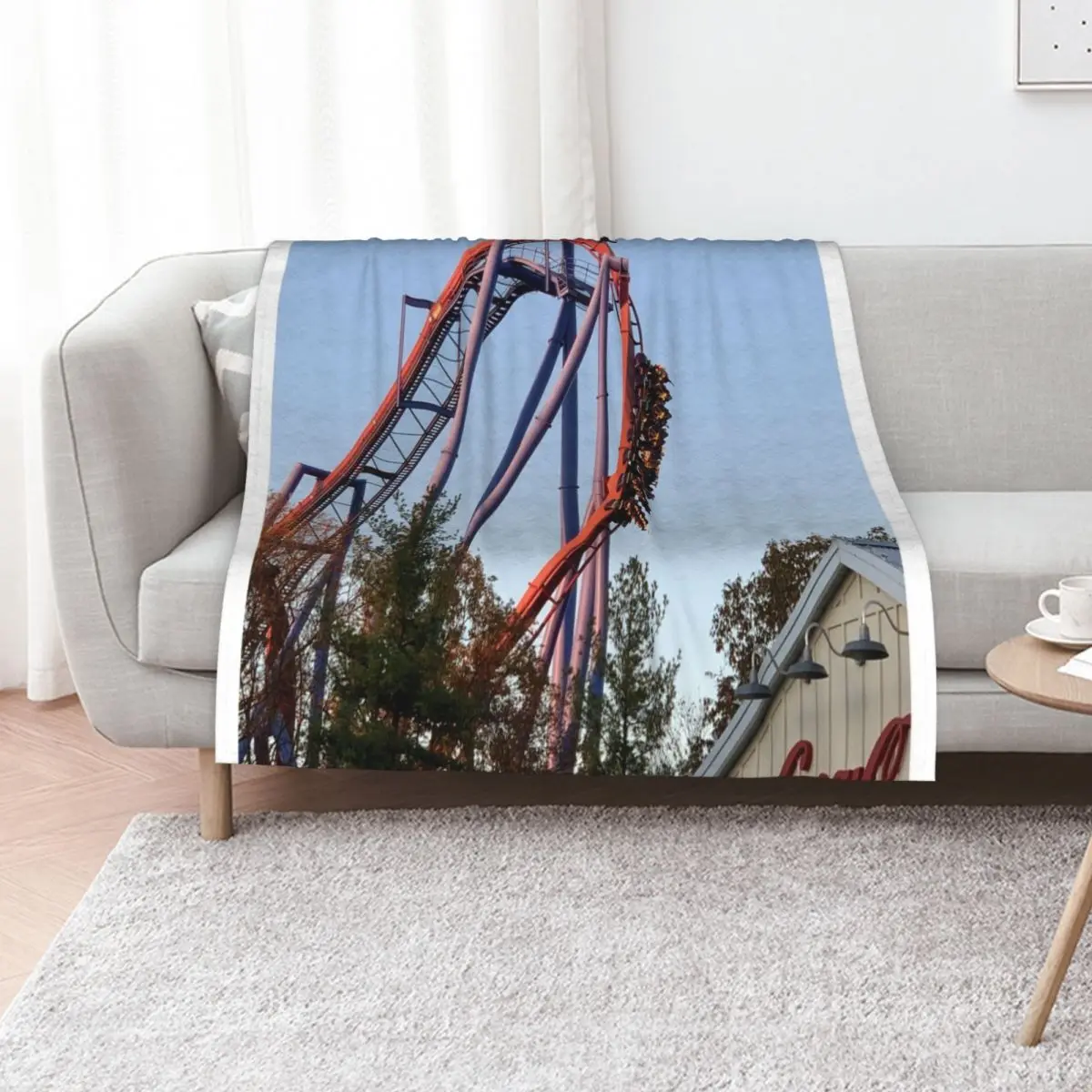 

Banshee Throw Blanket funny gift Blankets For Bed Custom Shaggy Blankets