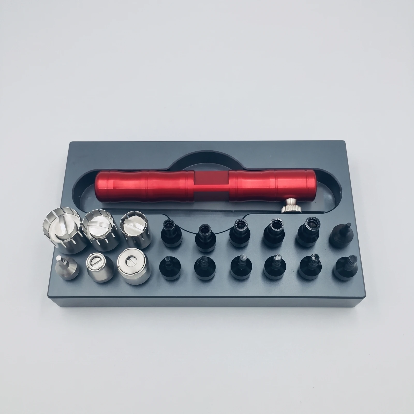 Watch Repair Tool Kit with Tray Interchangeable Watch Repair Kit Professional Multifunctional for Hobbyists, Home Maintenance