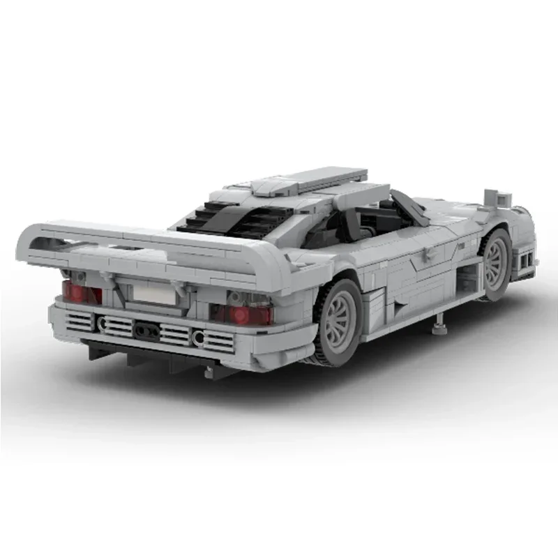 Urban Supercar Model Moc Building Bricks Speed Champion CLK 1:15 Technology blocchi modulari regalo giocattoli natalizi set fai da te assemblaggio