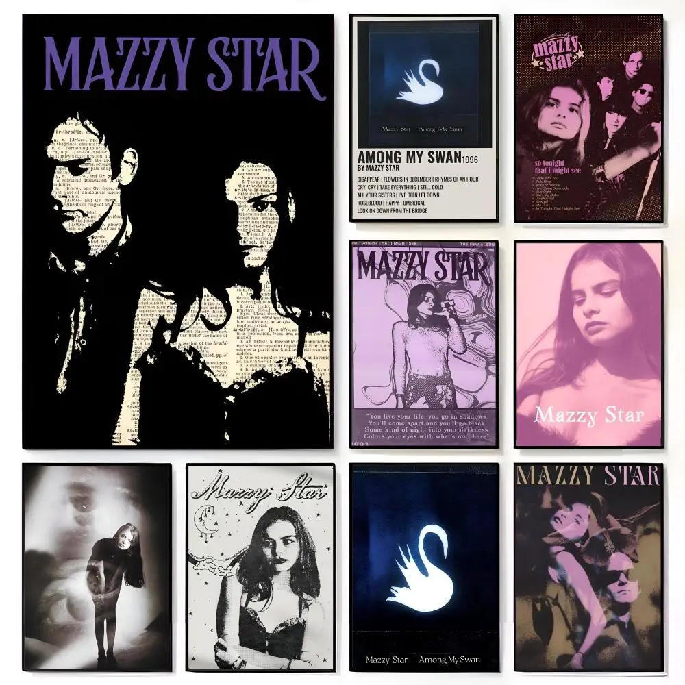 Hot Rock Band M-Mazzy S-Star Poster American Film Mural Home Childrens Room Wall Decor Print