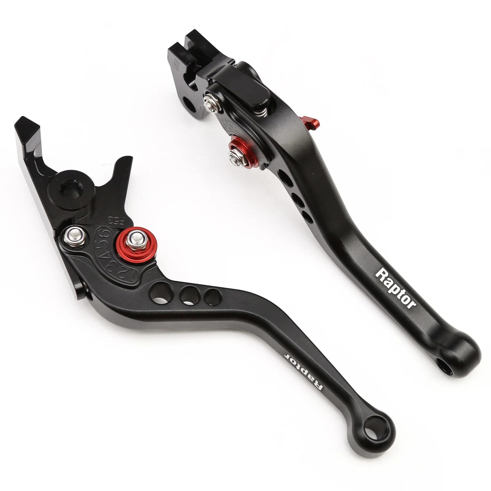 For Yamaha YFM 125 250 350 660 700 Raptor YFM125R YFM250R YFM700R YFM700 CNC Short Matte Motor Brake Clutch Lever Accessories