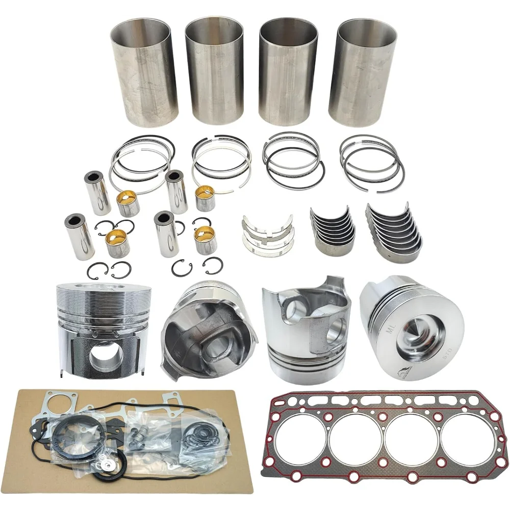 4TN84 Engine Overhaul Rebuild Kit for John Deere 1070 tractor
