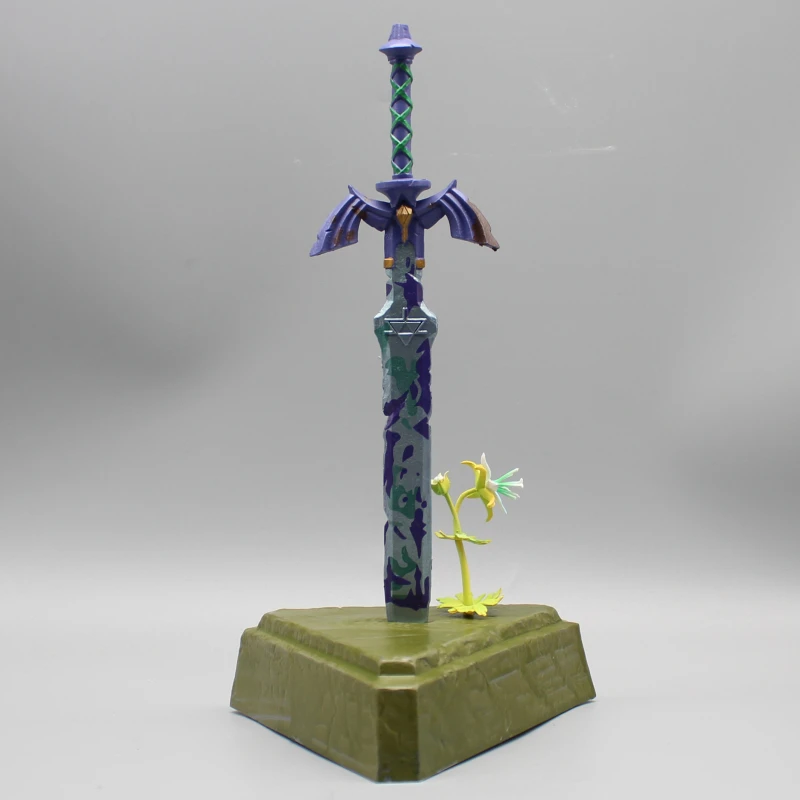 26 cm Anime Master Sword The Legend of Zelda: Tears of The Kingdom Figuren Link Master Sword Actionfiguren PVC Modell Spielzeug Geschenke