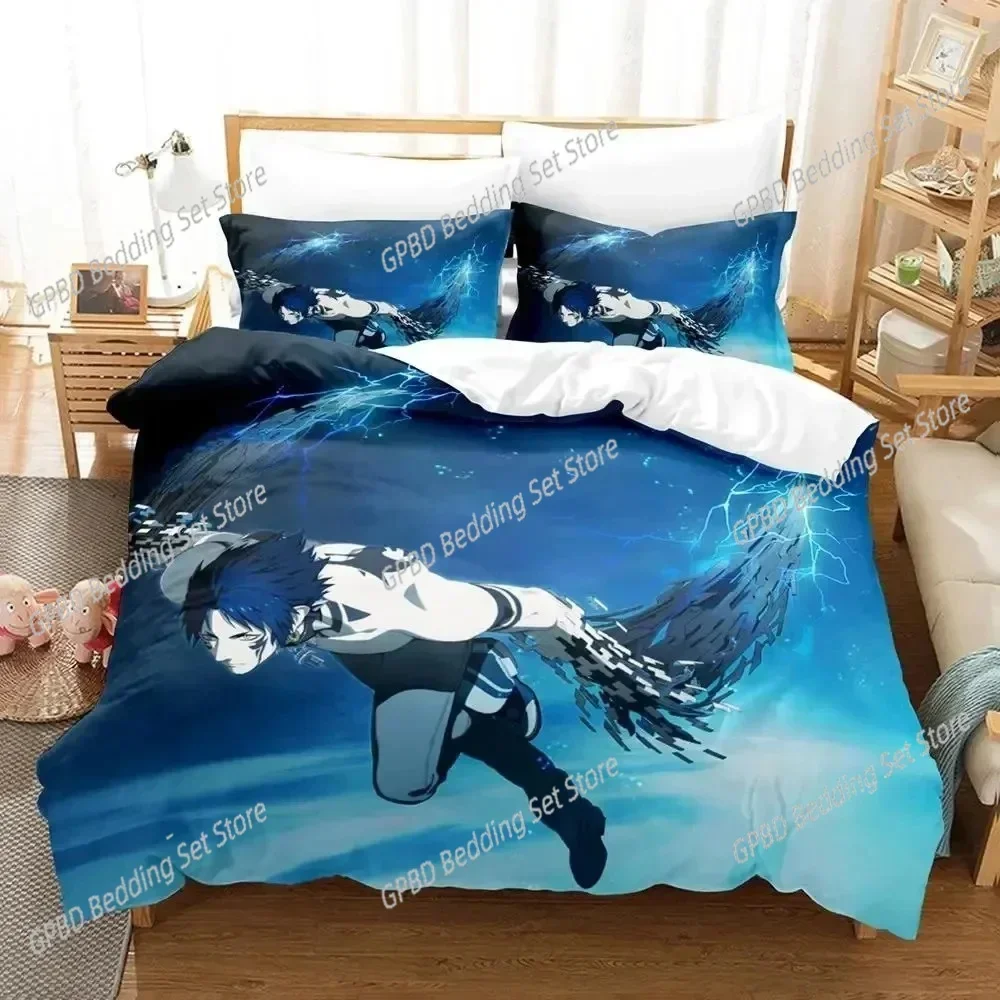 Anime DRAMAtical Murder Game Bedding Set Bedroom Soft Modern Bedspreads Comefortable Kids Duvet Cover Quilt Cover And Pillowcase