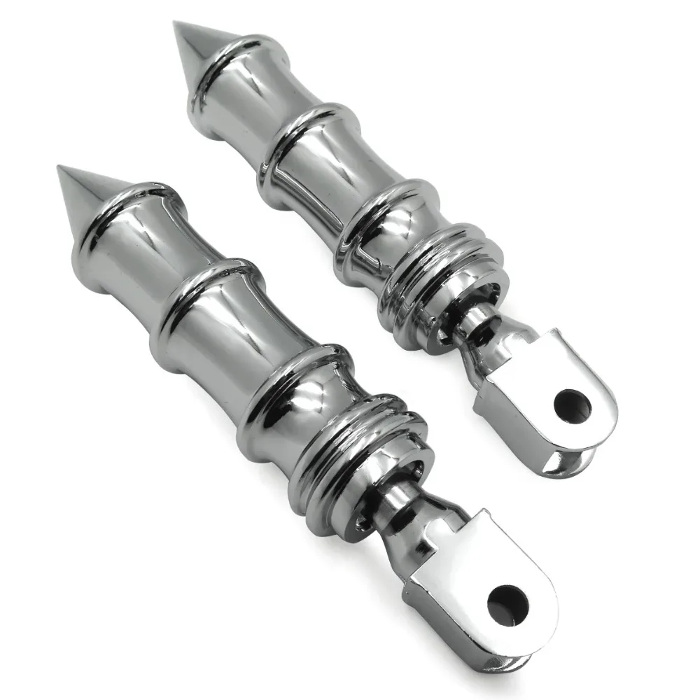 Pair of Foot Pegs for Honda Shadow ACE 750/Spirit/Aero/Phantom/RS Models 2000-2015 VTX 1300C 2004-2009 Aftermarket Spike