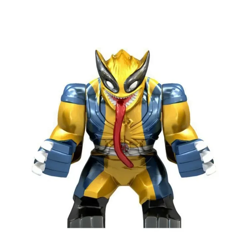 Marvel Mini Building Blocks, Animal Figure, Superhero Venom, DIY Assembly of Building Blocks Toy Hands Children's Birthday Gifts