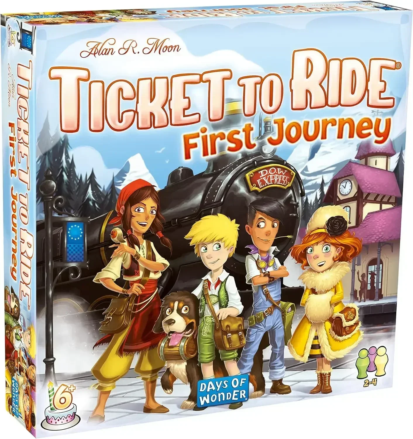 Ticket To Ride Series Euro First Journey giochi da tavolo English Family Friends Party Play Cards Game Plot Collection Toys Gifts