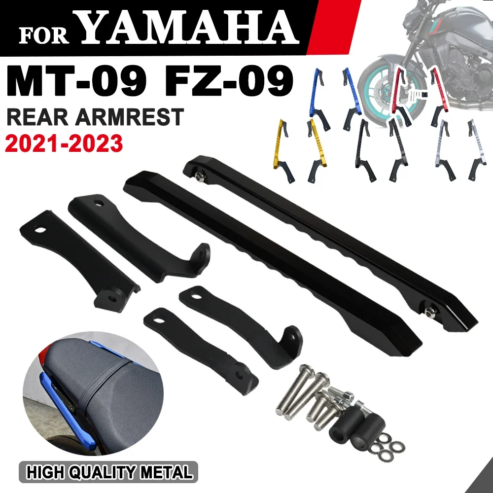 

2023 Motorcycle Rear Grab Bars Rear Seat Pillion Passenger Grab Rail Handle Fit for Yamaha Mt09 Mt-09 Mt 09 Fz09 Fz-09 2021 2022