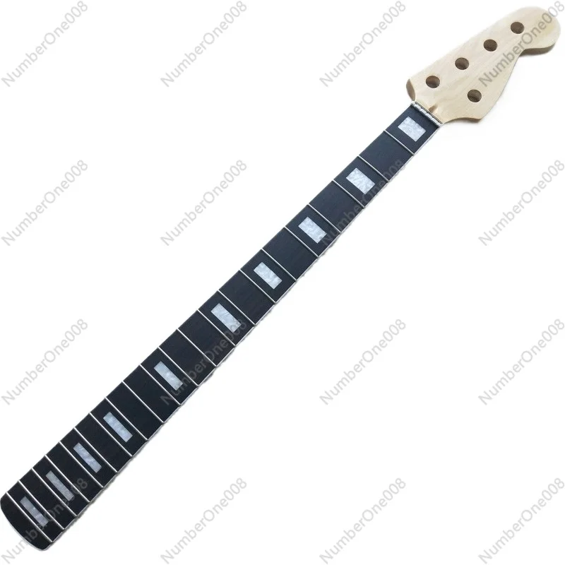 Bass Guitar Neck 5 Strings Bass 21 Products Rosewood Fretboard Maple Guitar Neck Replacement Personalized Square Notes