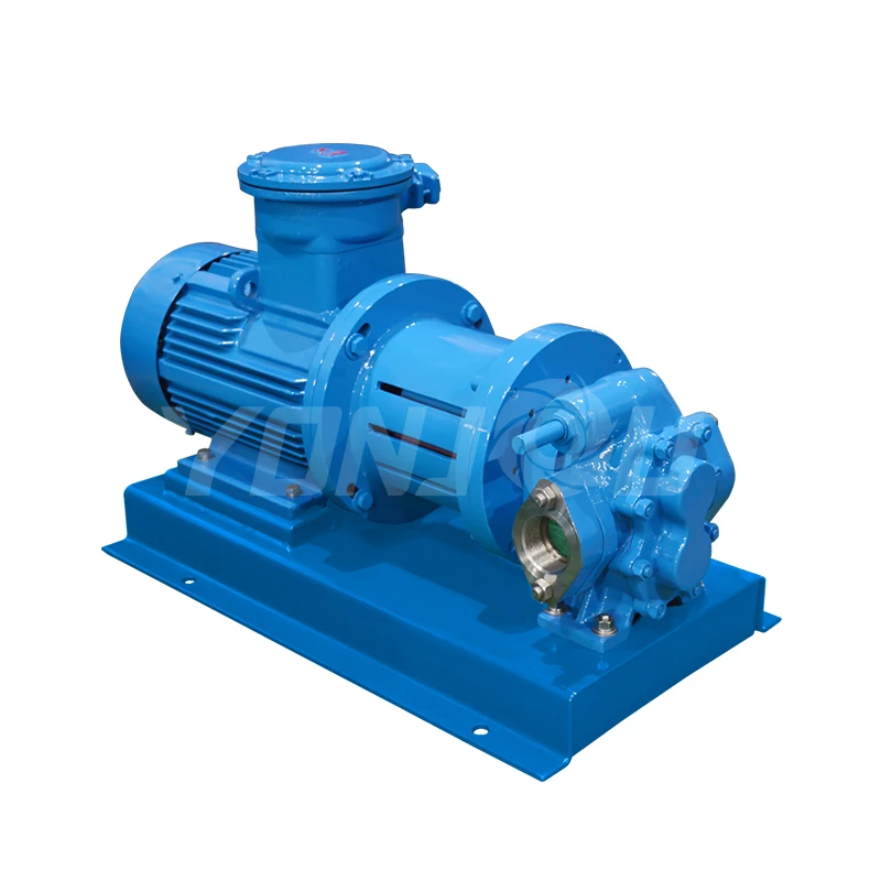 Chinese Best Quality Stainless Steel  High Temperature Electric Positive Displacement Waste Oil Gear Pump