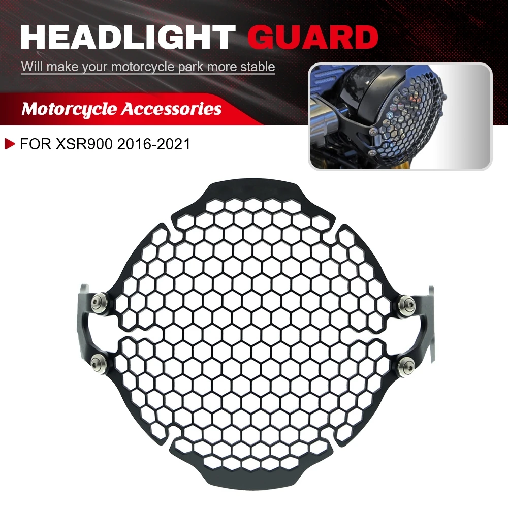 

Motorcycle Accessories Headlight Head light Grill Guard Cover Protector For Yamaha XSR900 2016-2021 XSR 900 XSR-900 2020 2019