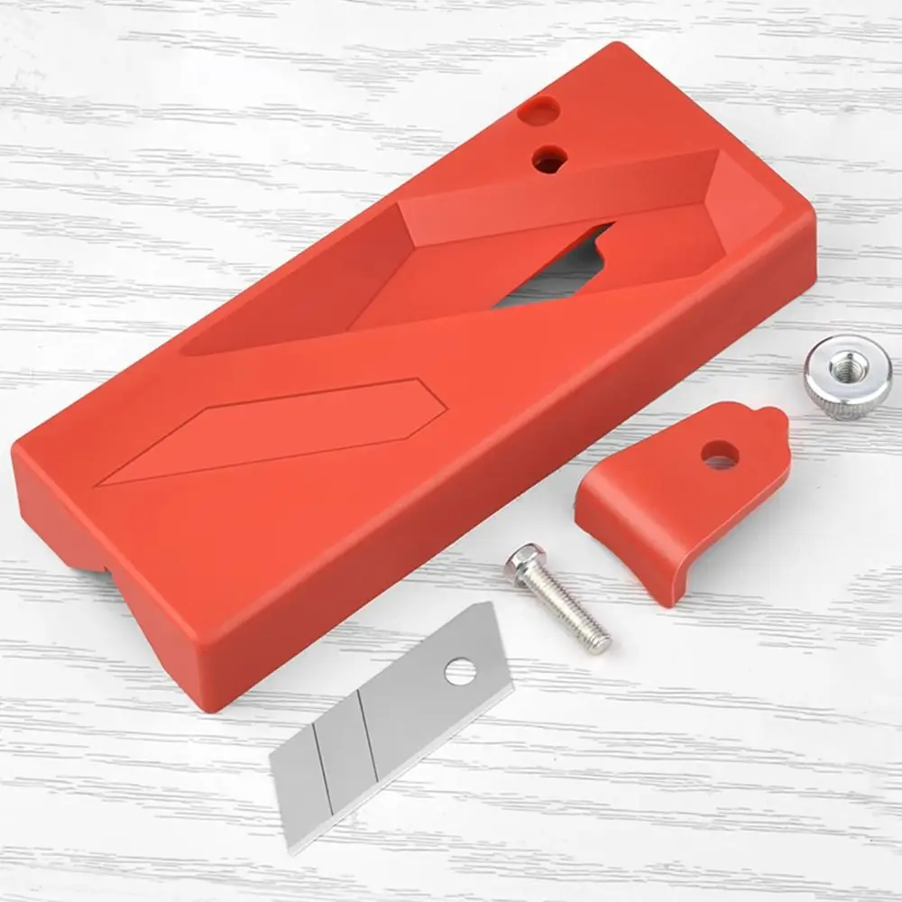 ABS Plasterboard Chamfering Planer Tilt 45° Oblique Angle Edge Trimming Wood Edges Trimming Tool Durable High Efficiency