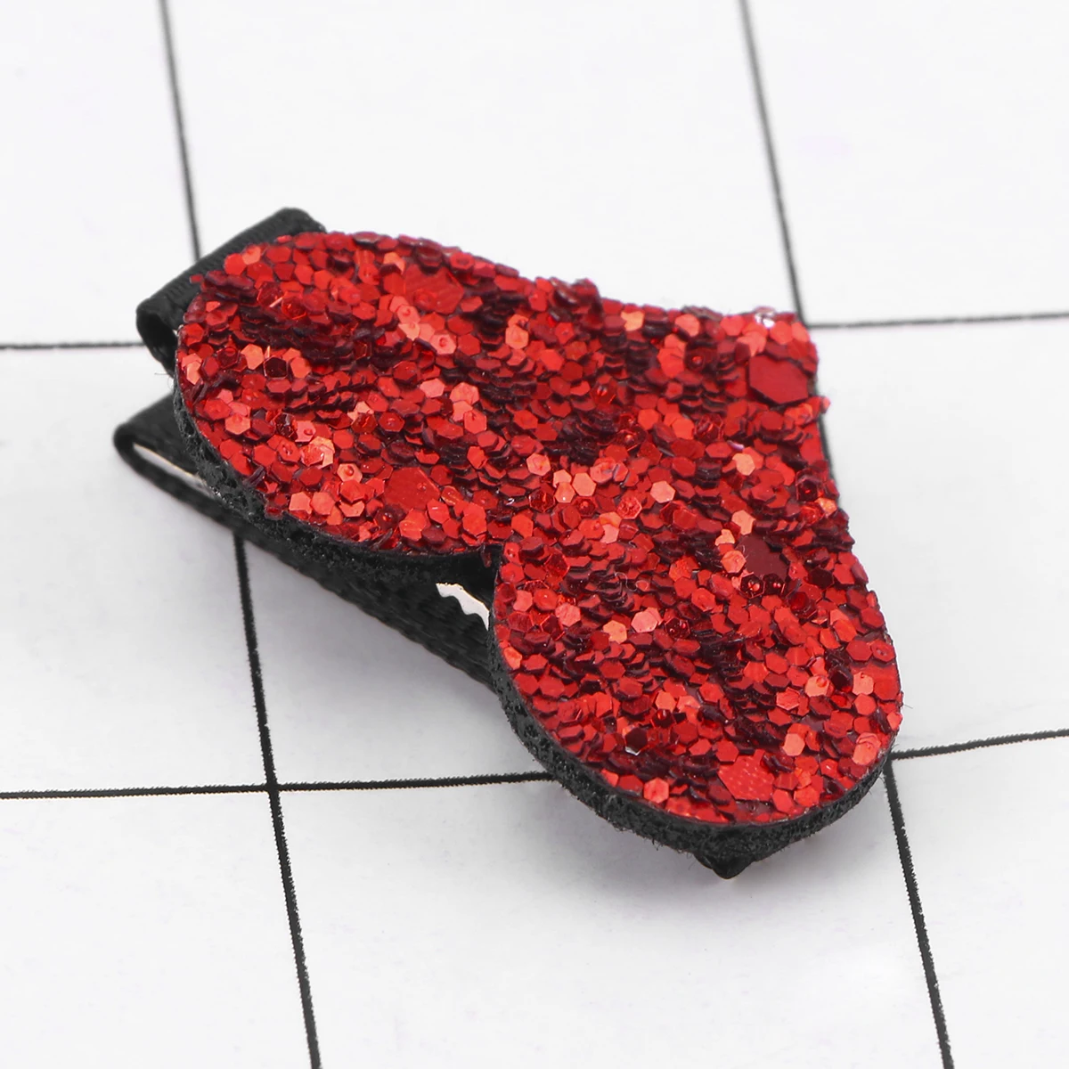 Grampos de jacaré de lantejoulas, grampos de cabelo femininos, grampos de cabelo em formato de coração, acessórios para festa de casamento, ferramentas de estilo de cabelo