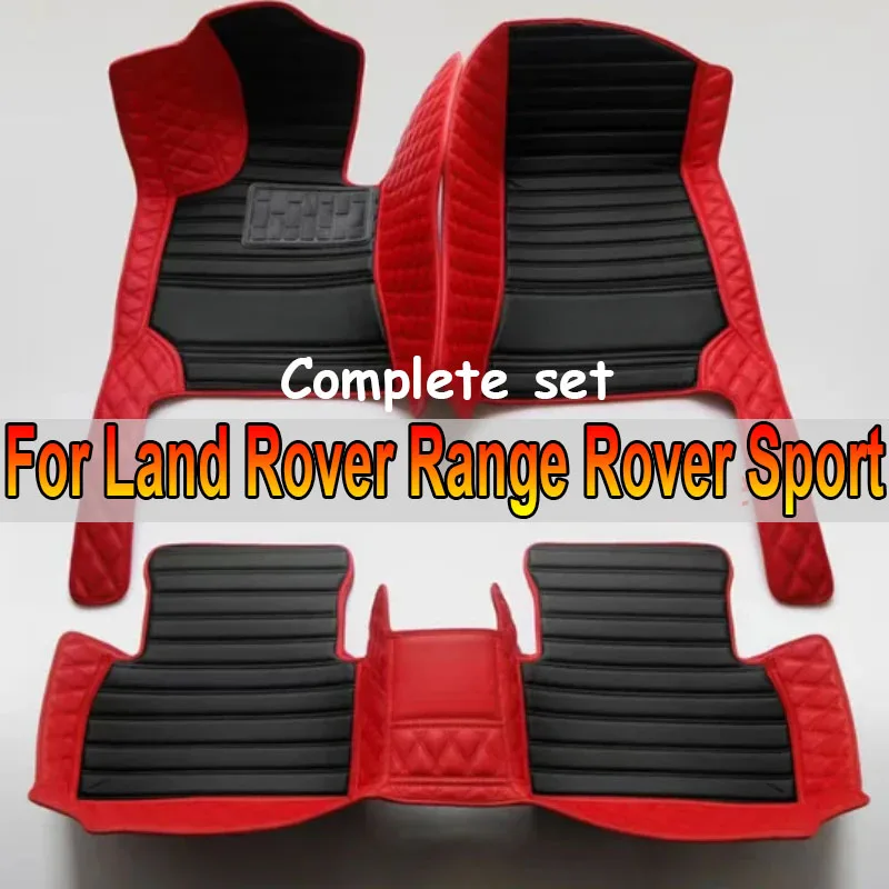 Car Floor Mats For Land Rover Range Rover Sport Five Seats 2010 2011 2012 2013 Auto Foot Pads Carpet Cover Interior Accessories